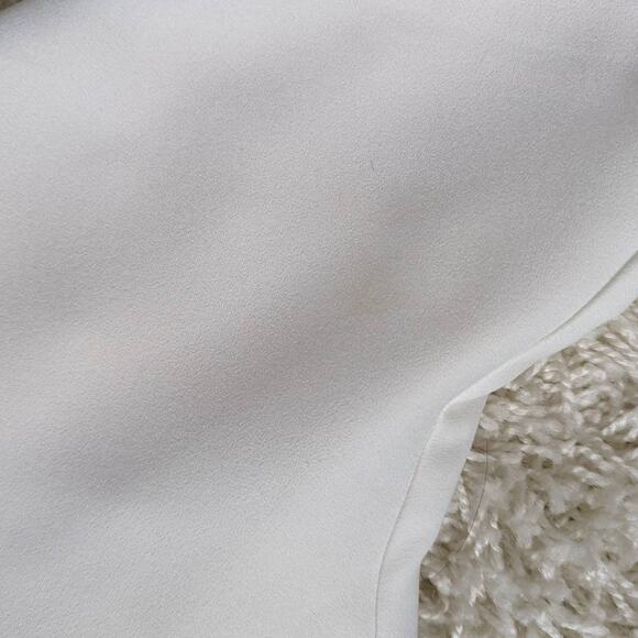 Camilla and Marc High Neck Oversized Shirt Dress White Size 6 - Picture 9 of 14